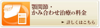 顎関節・かみあわせ治療の料金